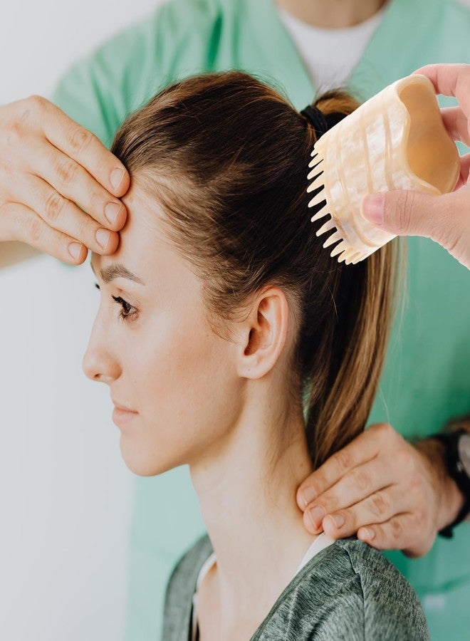 Sosoport Fine Teeth Hair Cleaning Comb Shampoo Hair Brush Massage Comb Practical Random Styles - Image 2